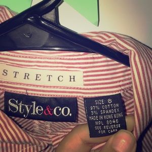 Style & Co work shirt